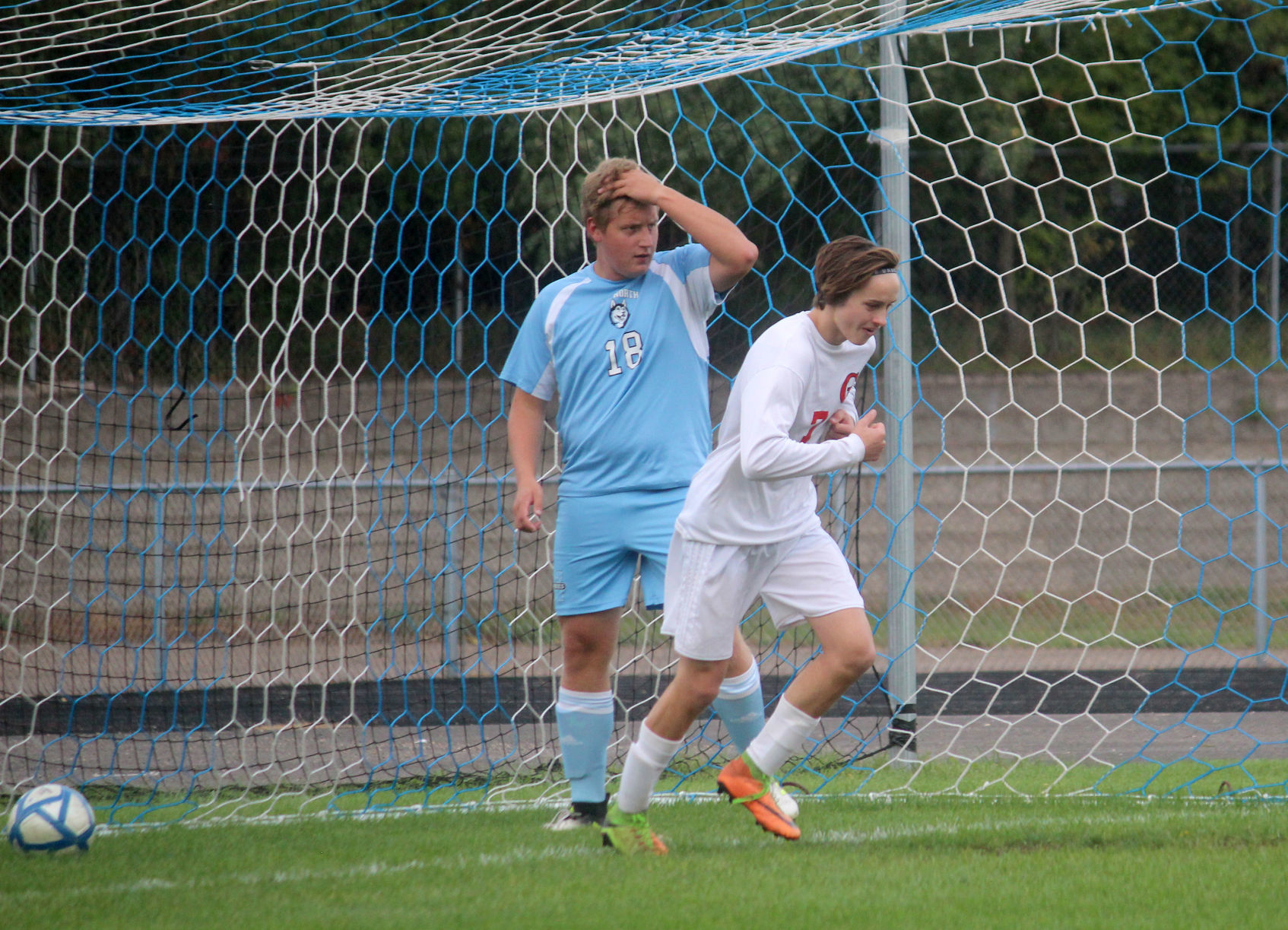 Chi-Hi boys soccer at Eau Claire North boys soccer 10-4-18